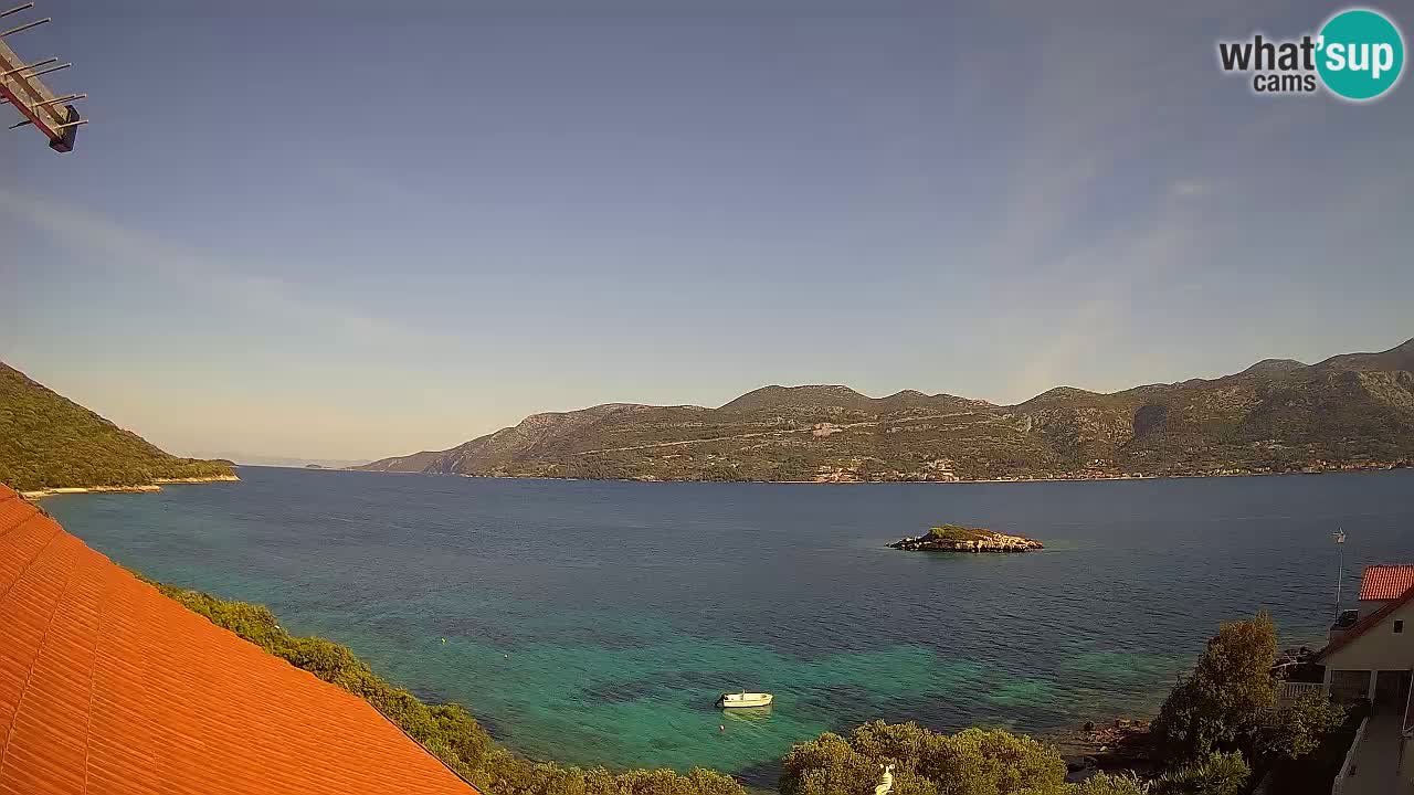 Live Korčula webcam – Tri Žala