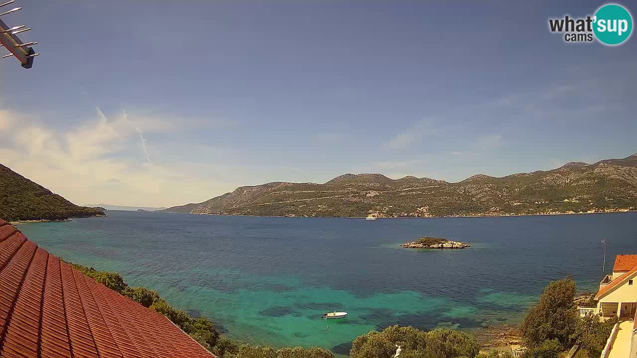 Korčula webcam en direct – Tri Žala Pelješac