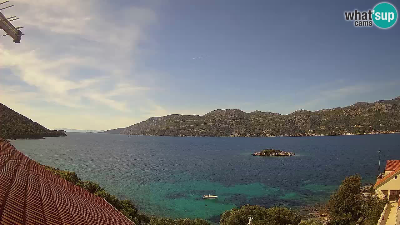 Korčula webcam en direct – Tri Žala Pelješac