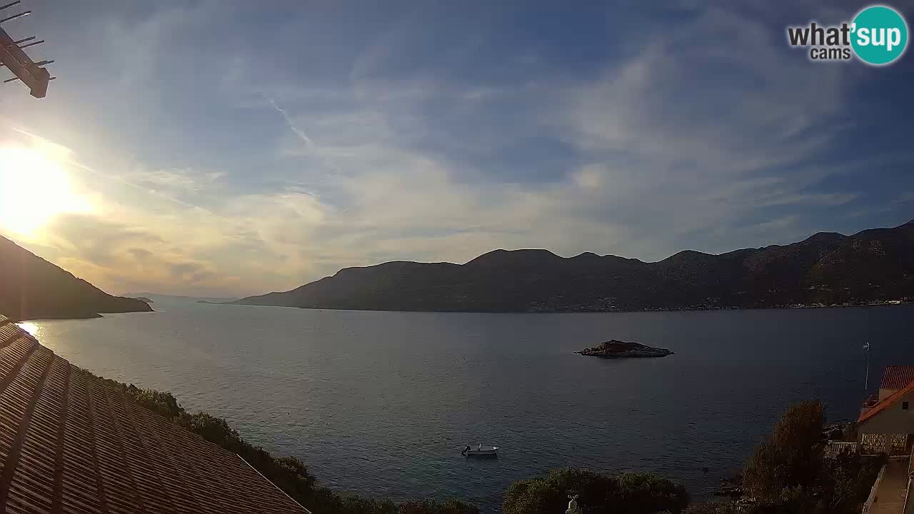 Korčula webcam en direct – Tri Žala Pelješac