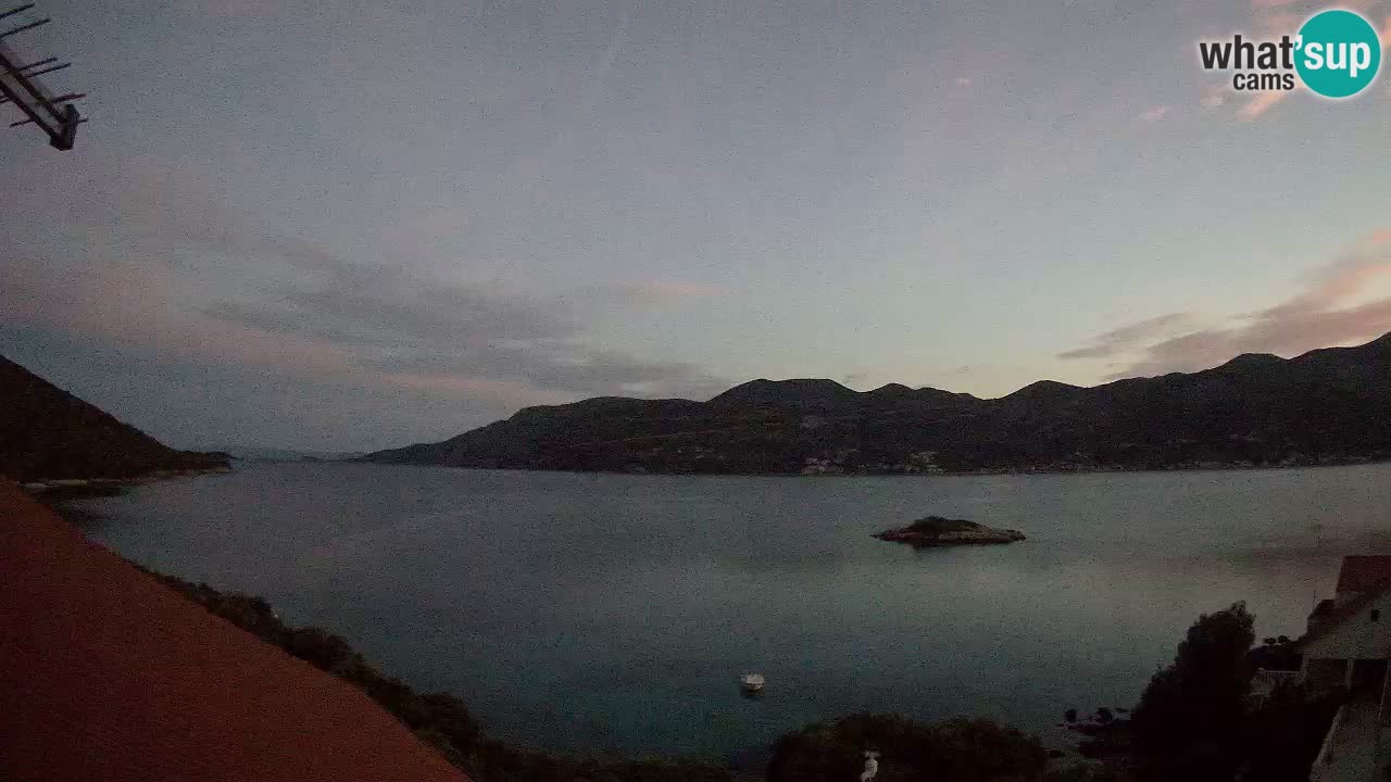 Live Korčula webcam – Tri Žala