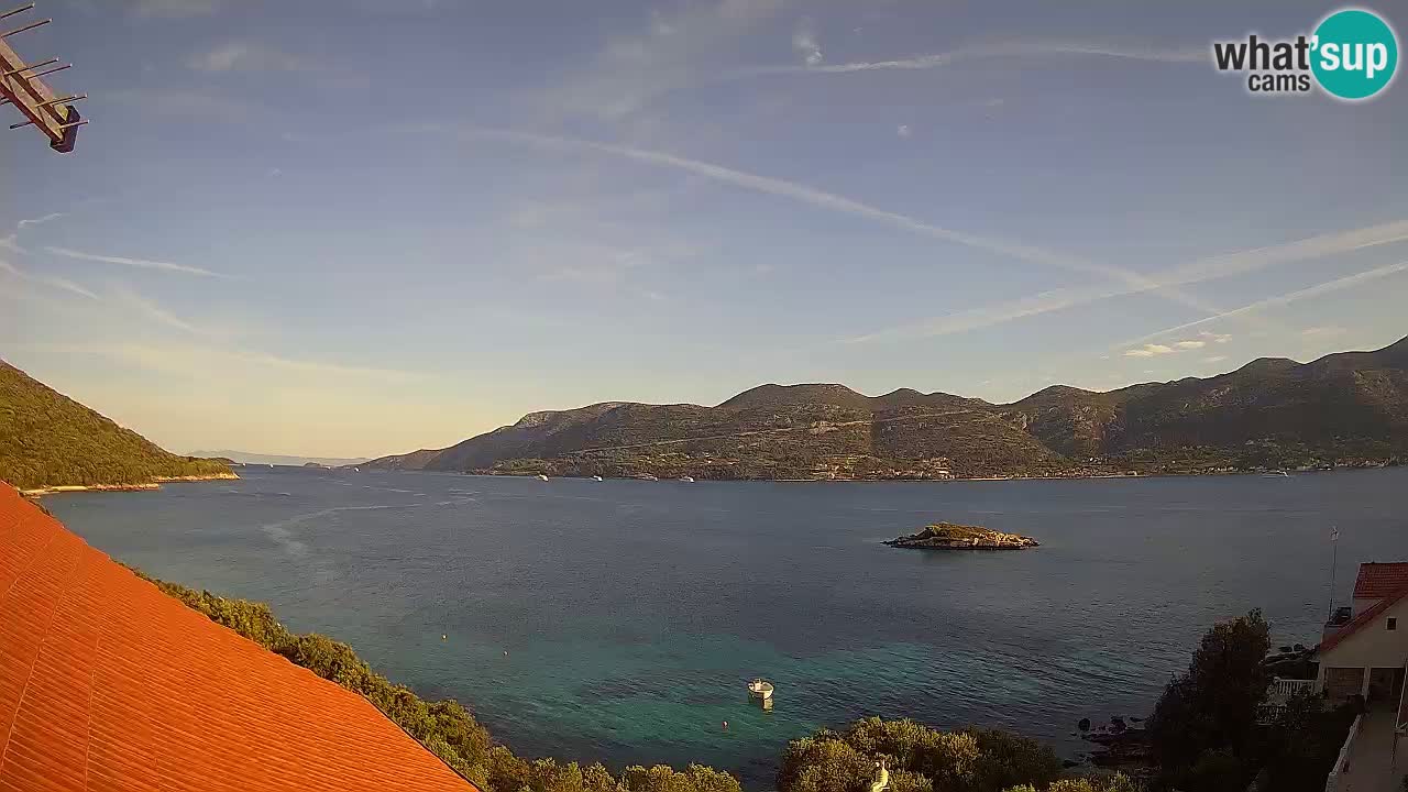 Live-Webcam Korčula Tri Žala – Pelješac