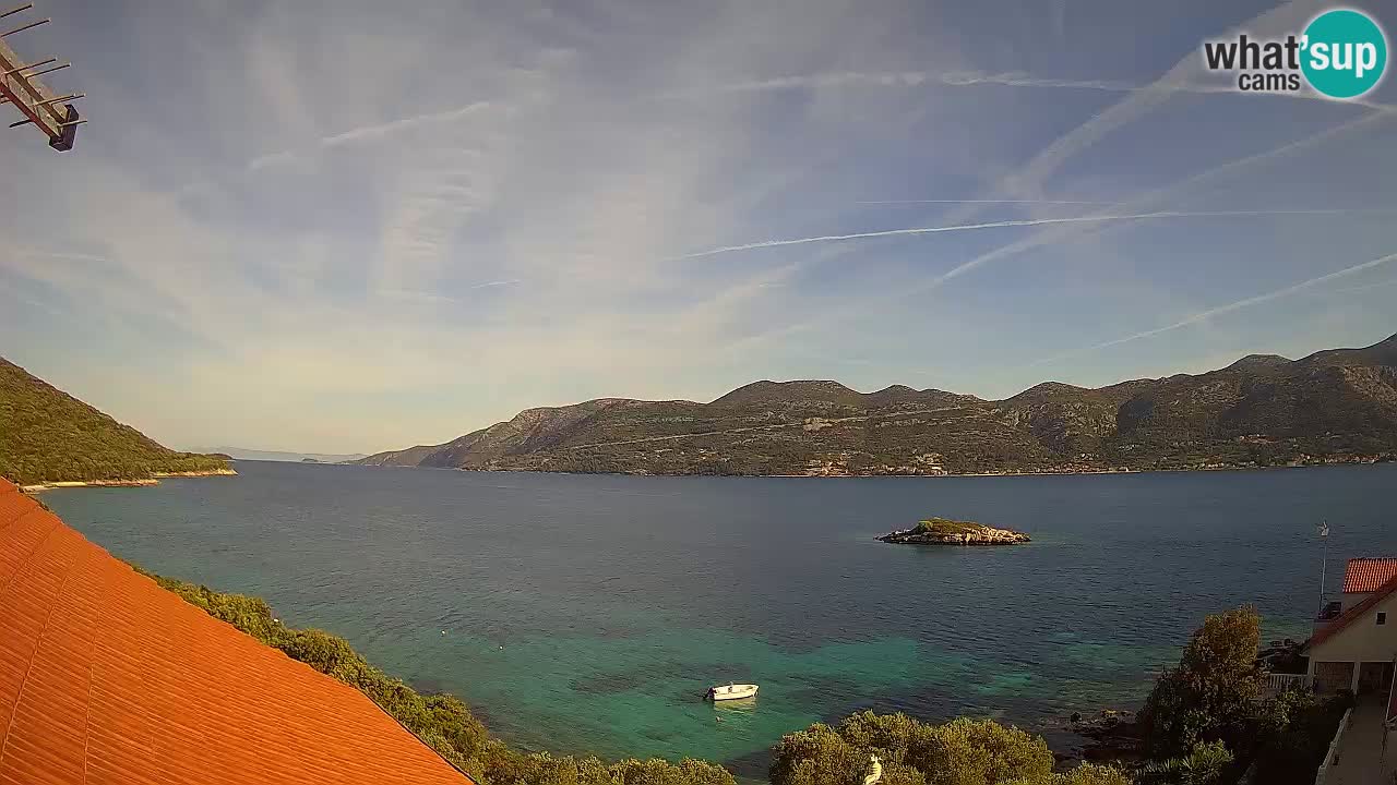 Live Korčula webcam – Tri Žala