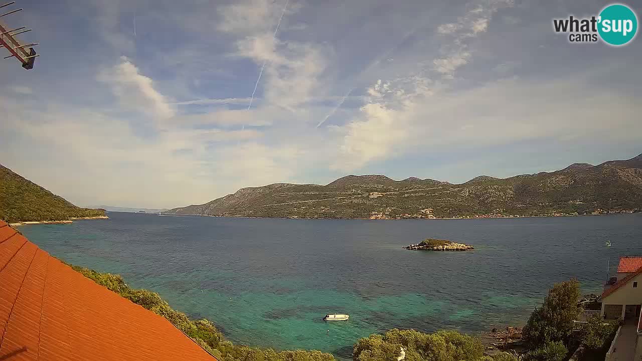Live-Webcam Korčula Tri Žala – Pelješac