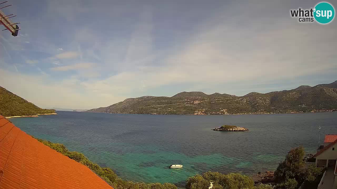 Live-Webcam Korčula Tri Žala – Pelješac