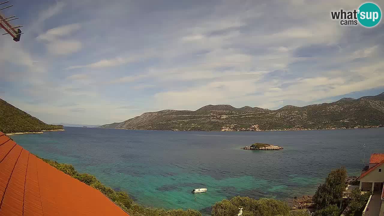 Live-Webcam Korčula Tri Žala – Pelješac