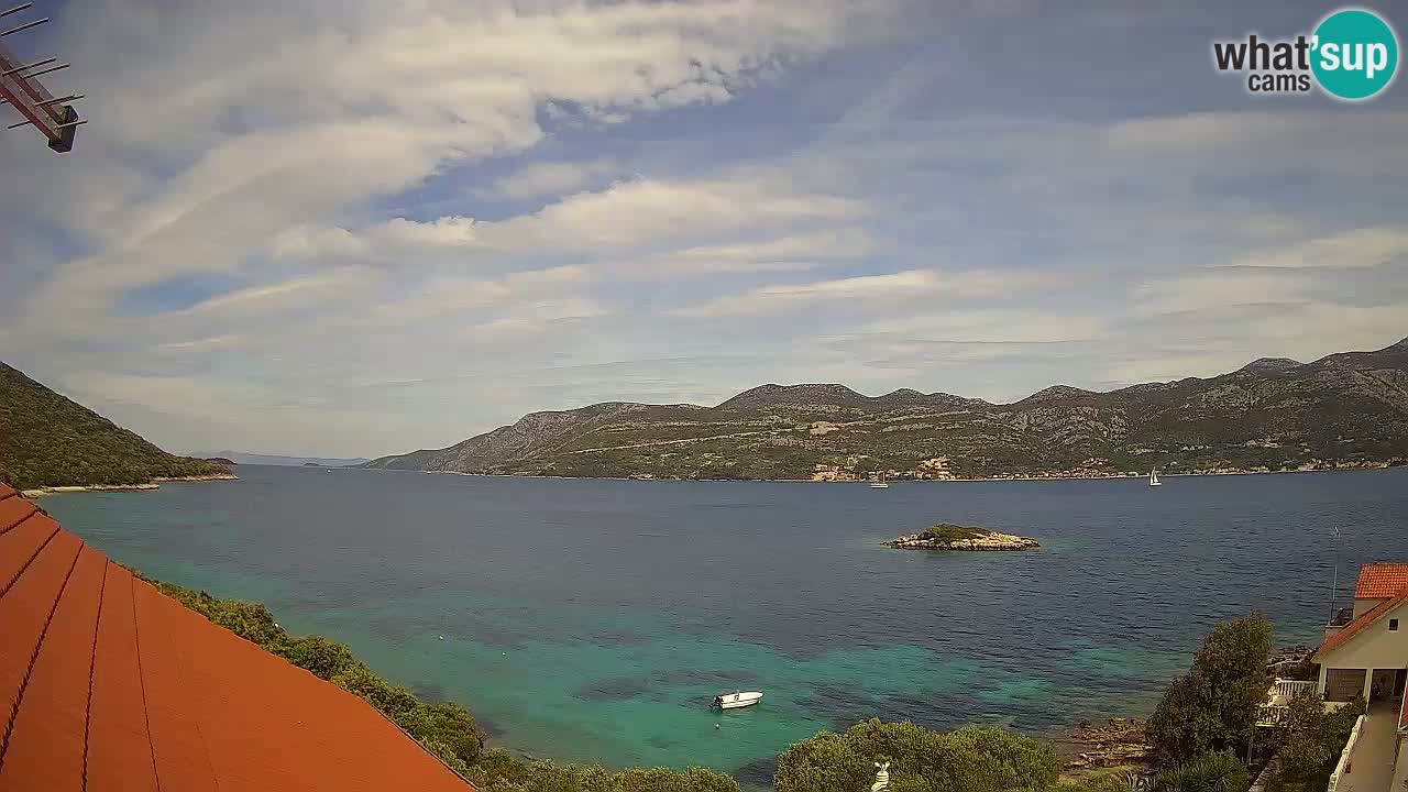 Live-Webcam Korčula Tri Žala – Pelješac