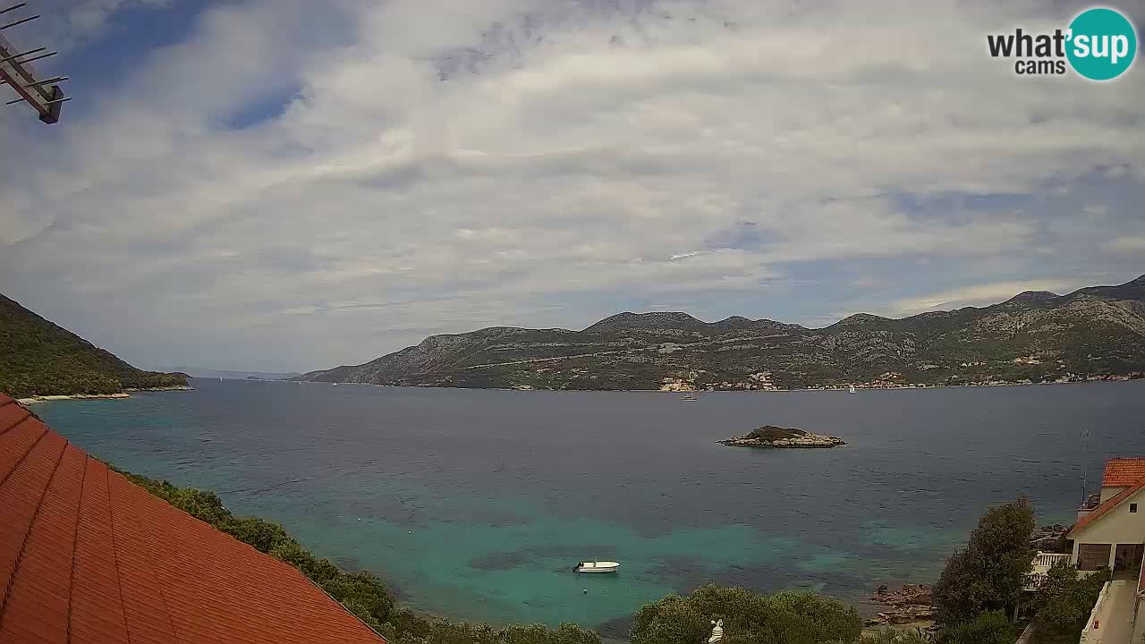 Live Korčula webcam – Tri Žala