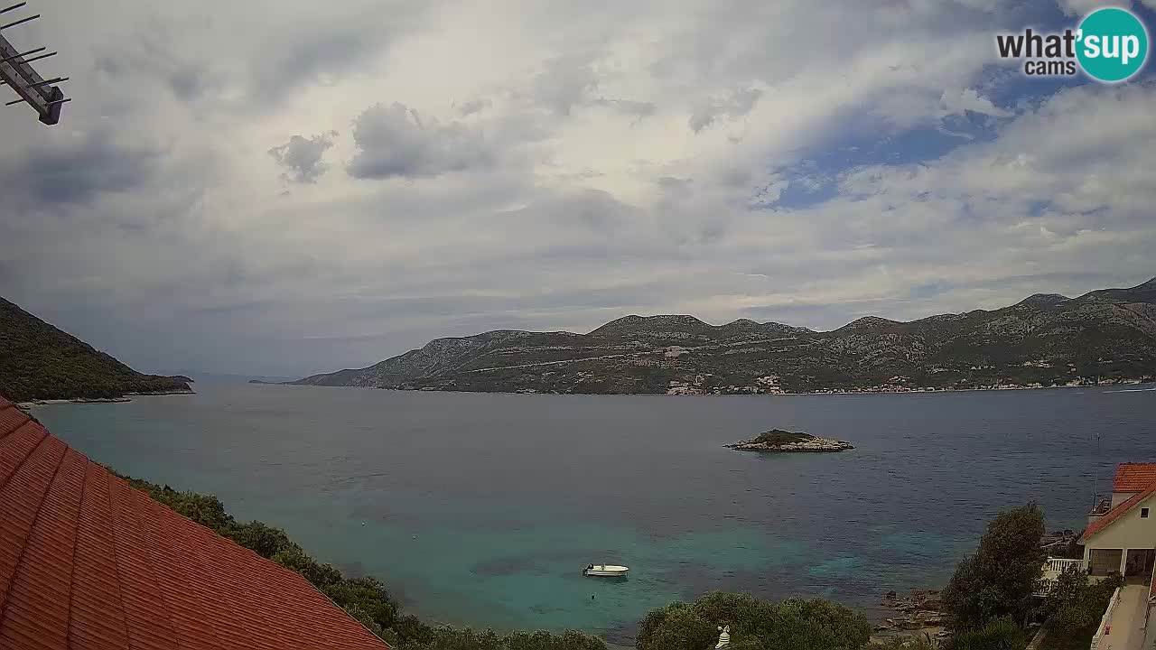 Live Korčula webcam – Tri Žala