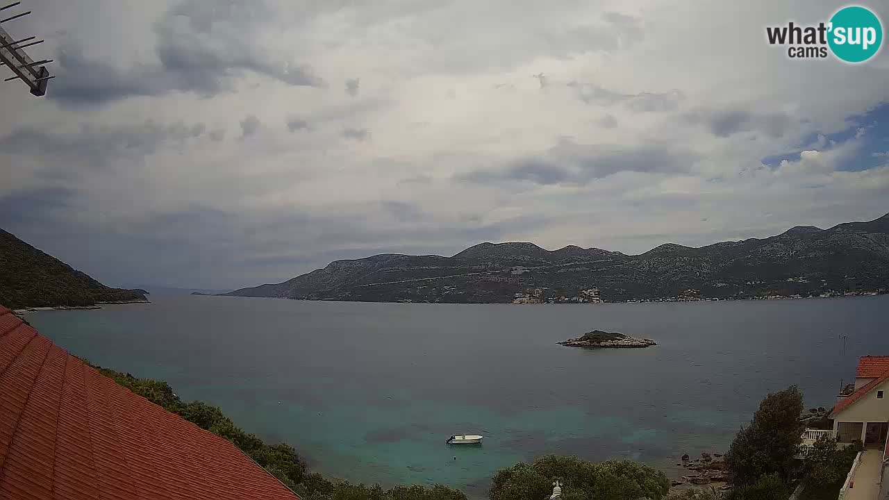 Live Korčula webcam – Tri Žala