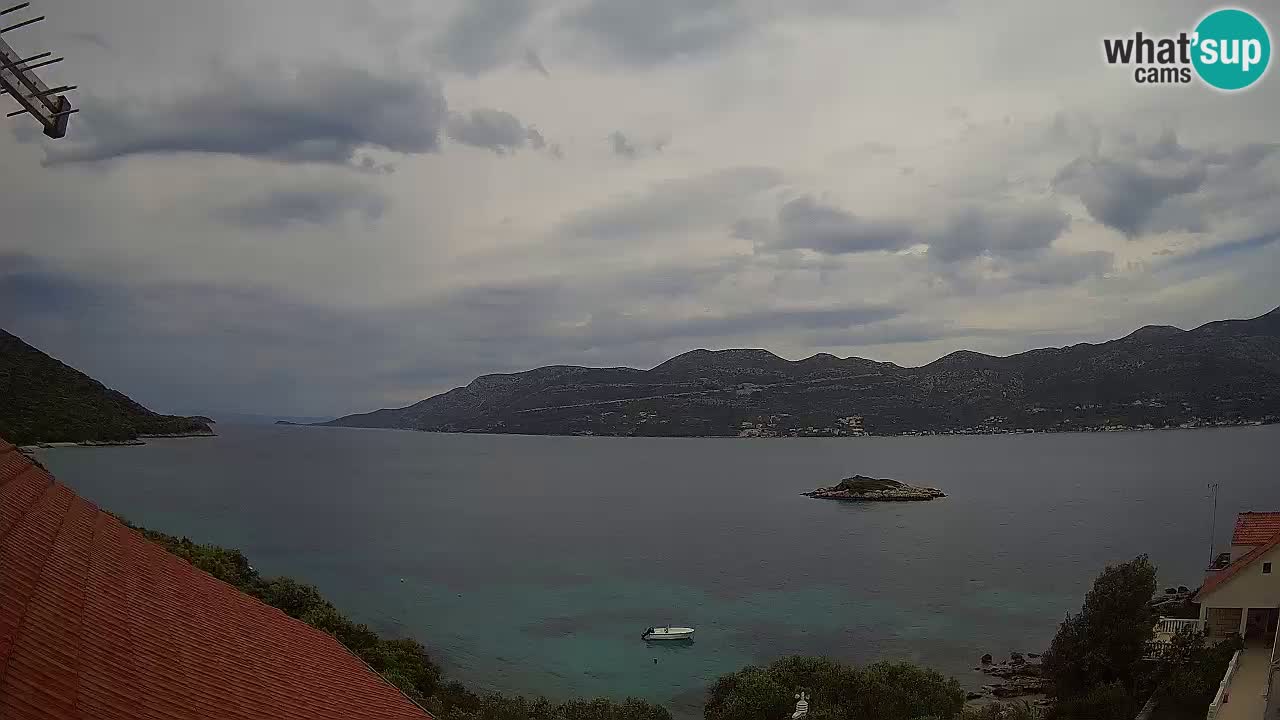 Live-Webcam Korčula Tri Žala – Pelješac