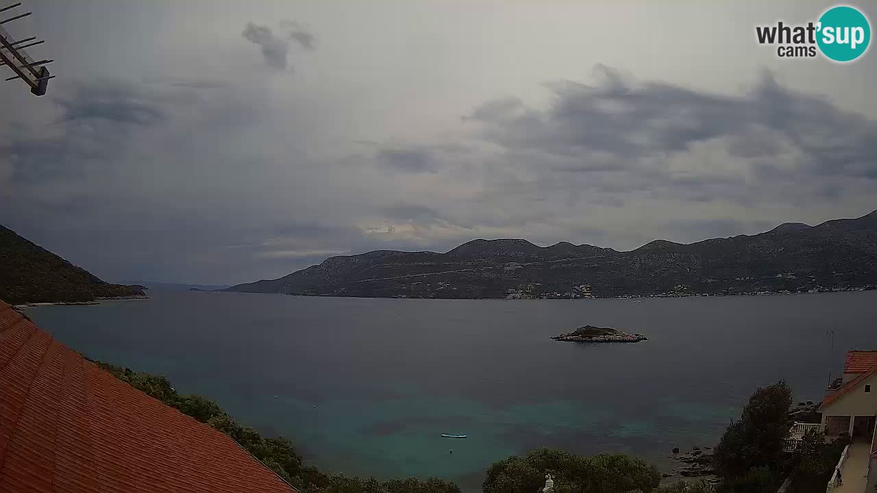 Korčula webcam en direct – Tri Žala Pelješac