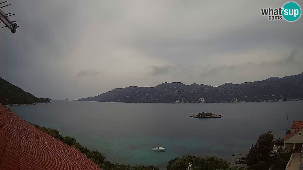 Live-Webcam Korčula Tri Žala – Pelješac