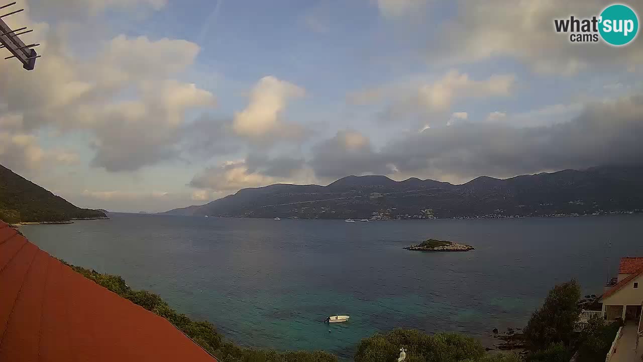 Korčula webcam en direct – Tri Žala Pelješac