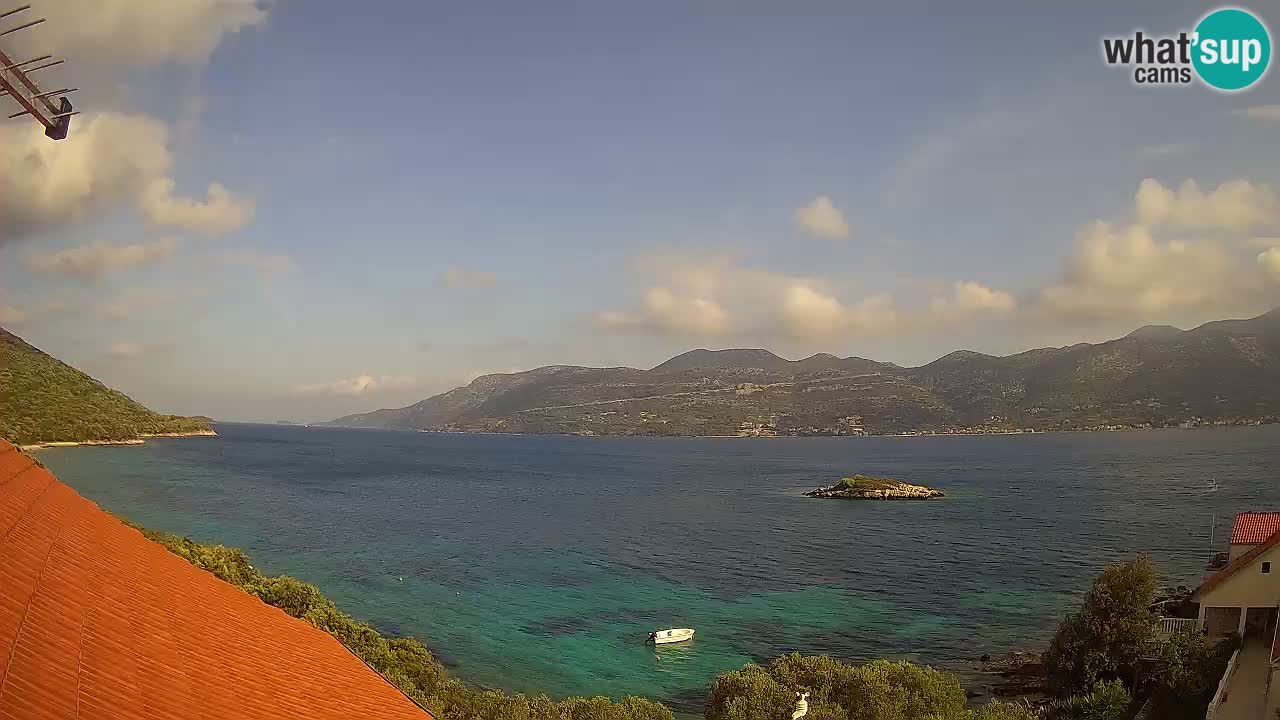 Korčula webcam en direct – Tri Žala Pelješac