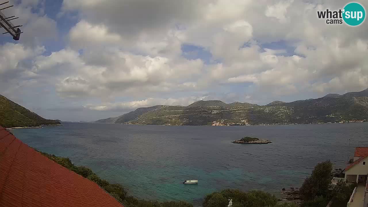 Live Korčula webcam – Tri Žala