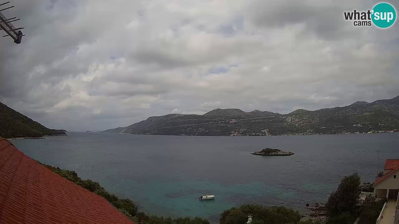 Live Korčula webcam – Tri Žala