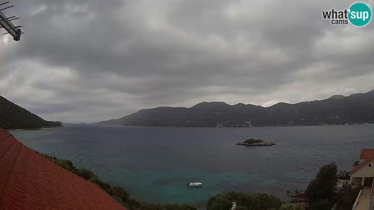 Korčula webcam en direct – Tri Žala Pelješac