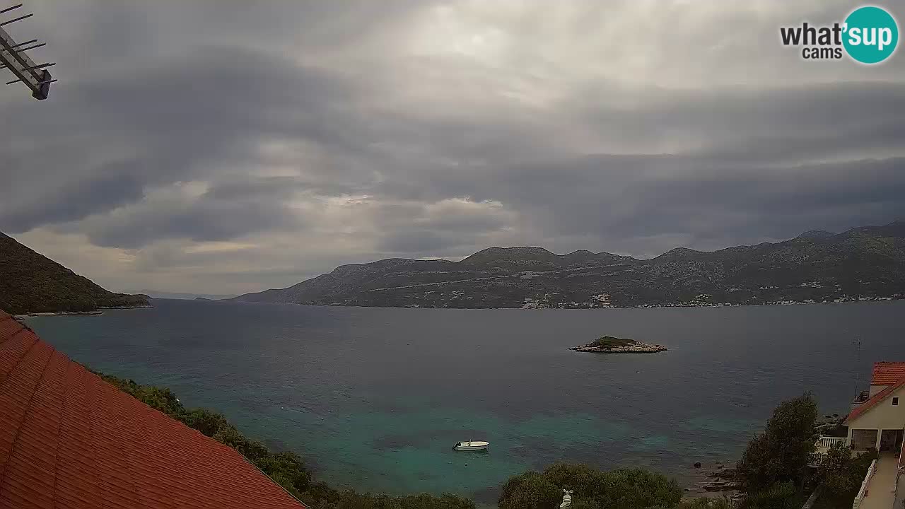 Live Korčula webcam – Tri Žala