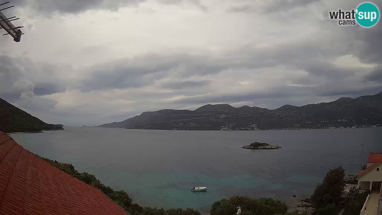 Live Korčula webcam – Tri Žala