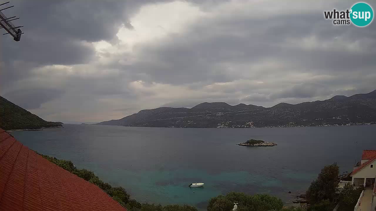 Live Korčula webcam – Tri Žala