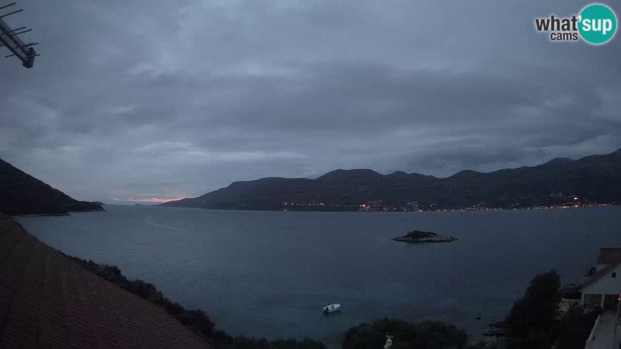 Korčula webcam en direct – Tri Žala Pelješac