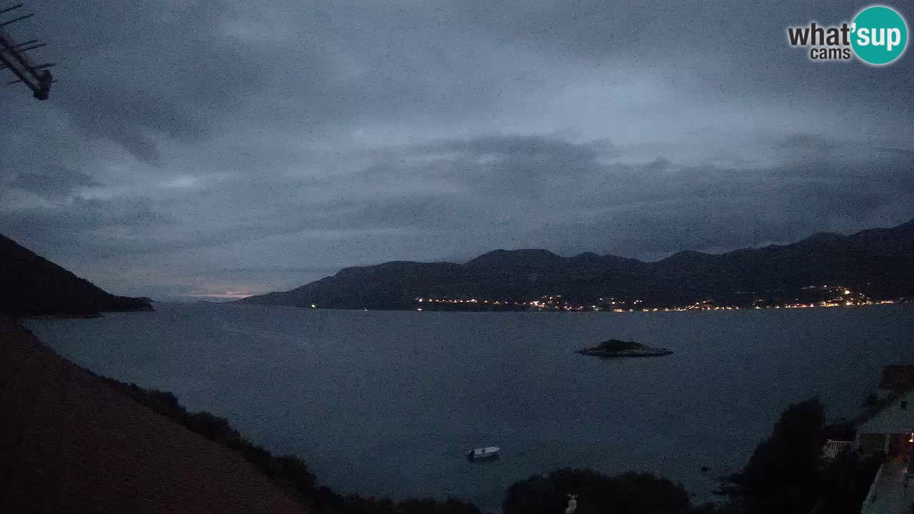 Korčula Web kamera Tri Žala
