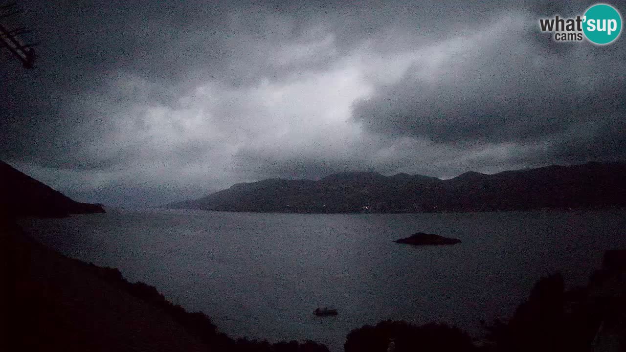 Korčula Web kamera Tri Žala