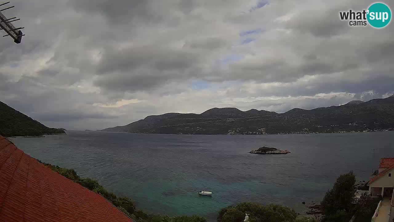 Live Korčula webcam – Tri Žala