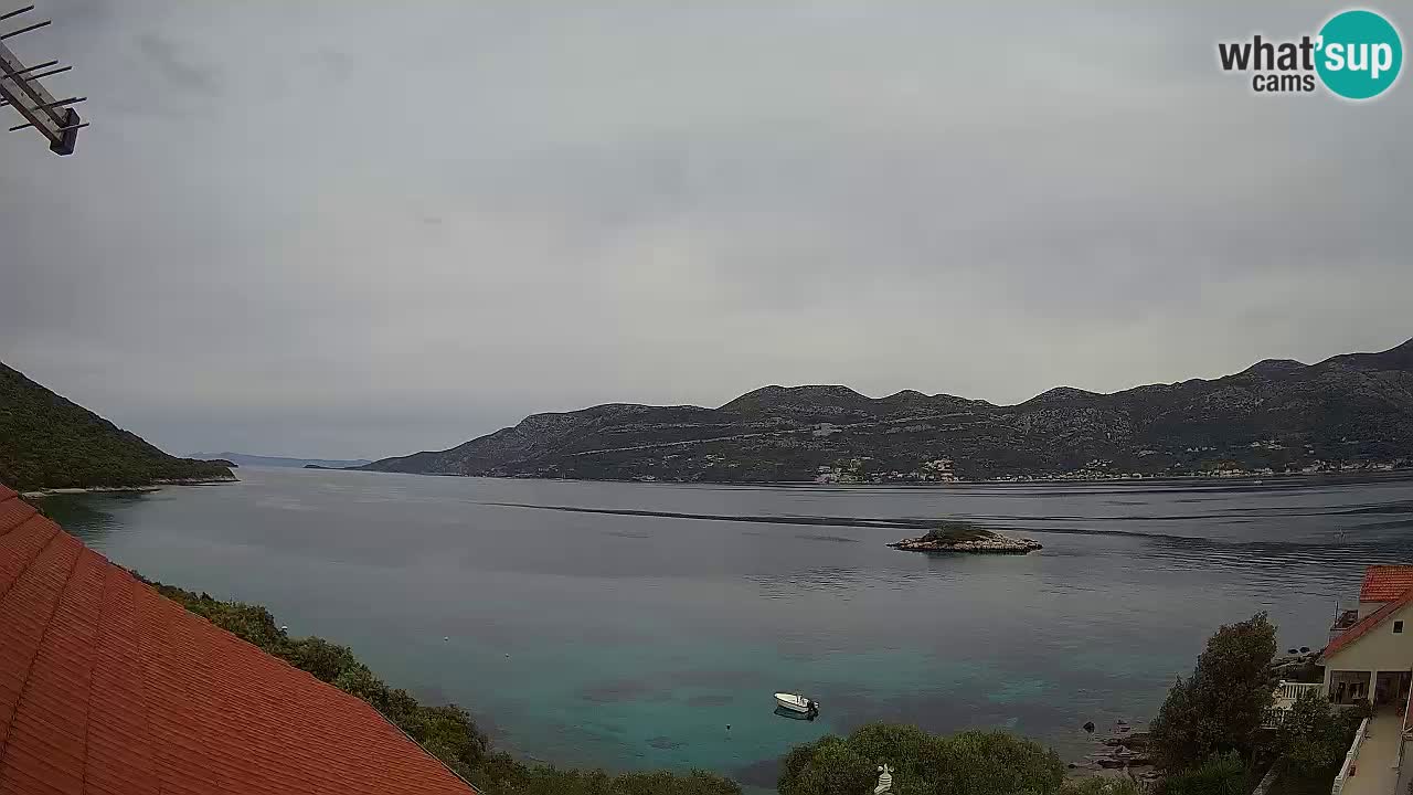 Live Korčula webcam – Tri Žala