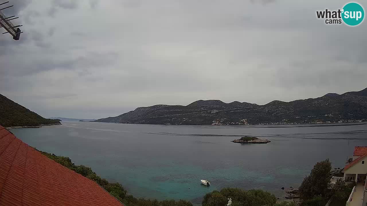 Live-Webcam Korčula Tri Žala – Pelješac