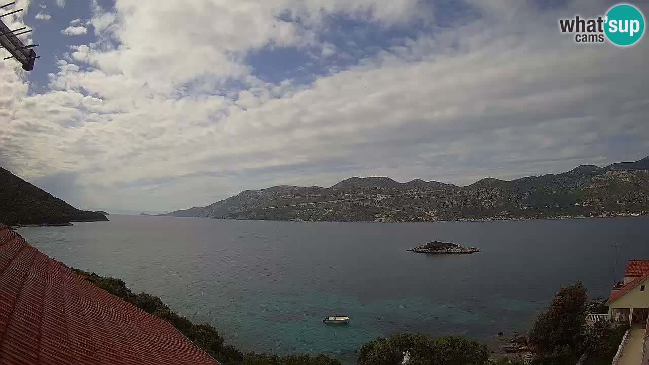 Korčula webcam en direct – Tri Žala Pelješac