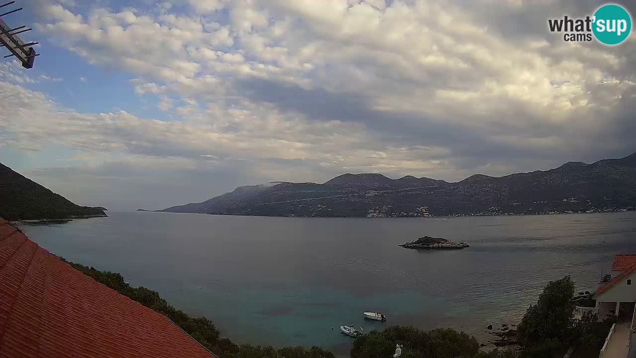 Korčula webcam en direct – Tri Žala Pelješac
