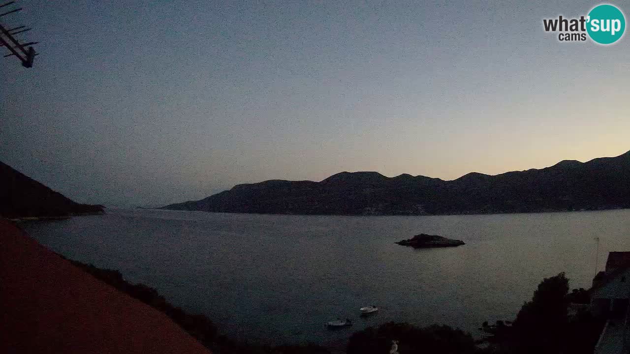 Live Korčula webcam – Tri Žala