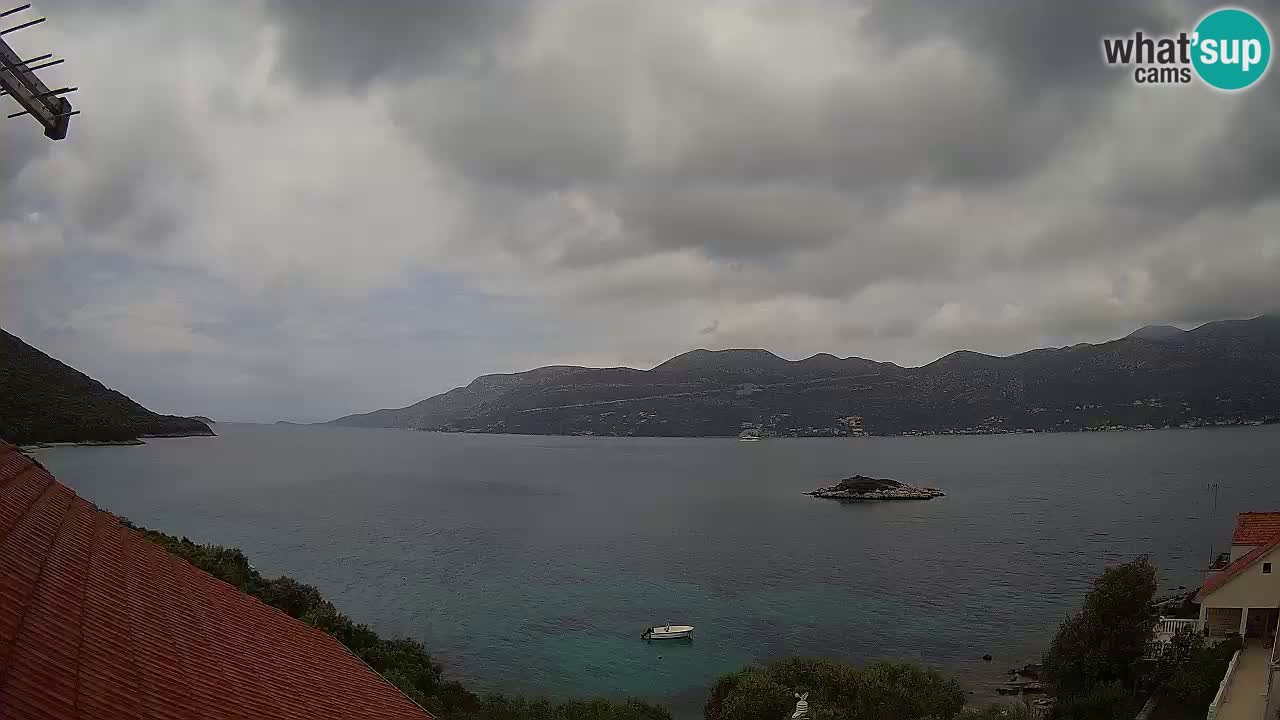 Live-Webcam Korčula Tri Žala – Pelješac