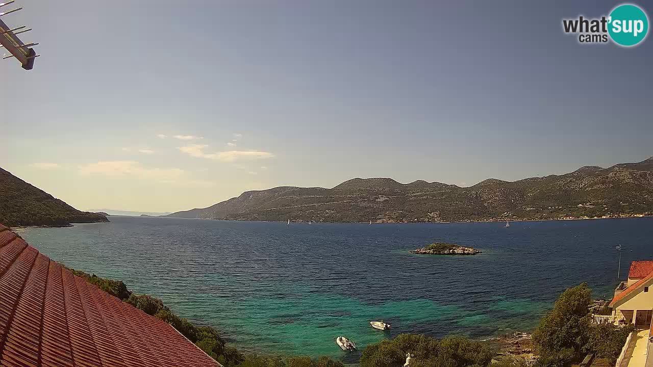 Live-Webcam Korčula Tri Žala – Pelješac