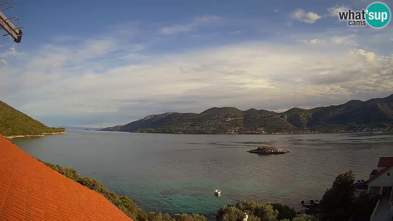 Korčula Web kamera Tri Žala