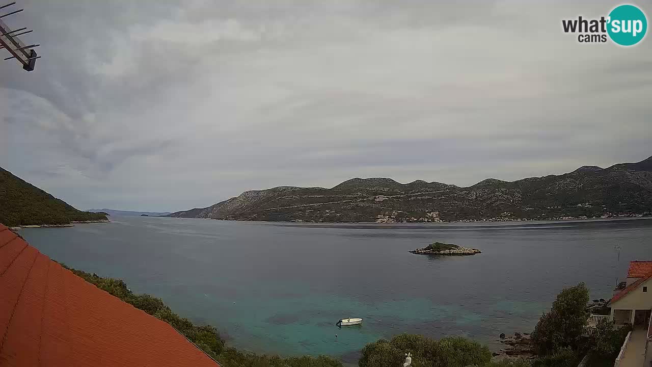 Live Korčula webcam – Tri Žala
