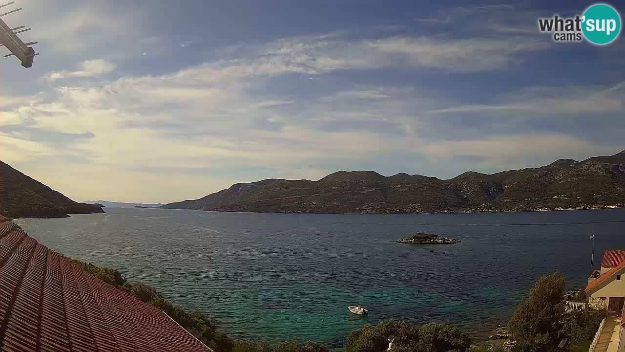 Live Korčula webcam – Tri Žala