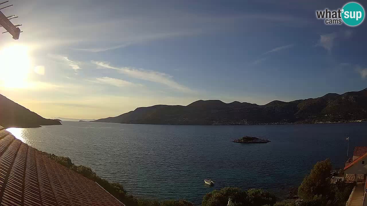 Live Korčula webcam – Tri Žala