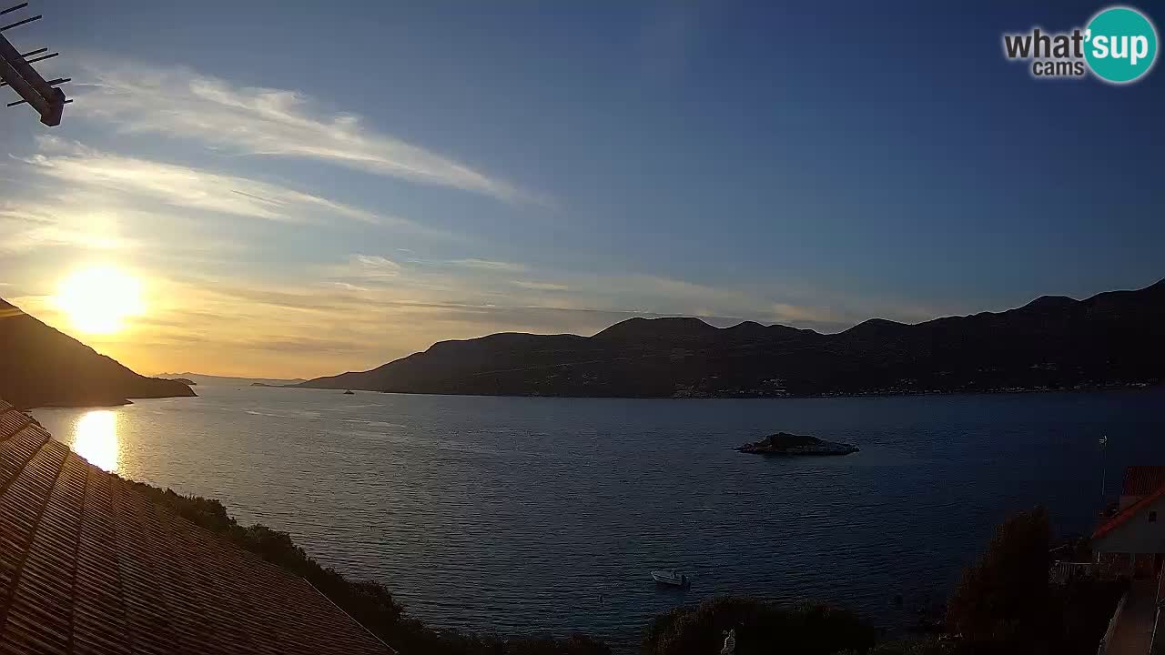 Korčula Web kamera Tri Žala