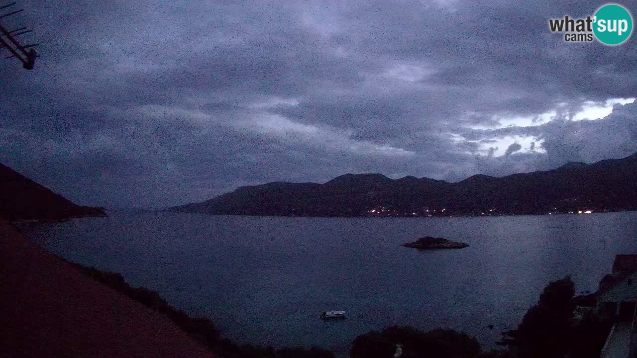 Live Korčula webcam – Tri Žala
