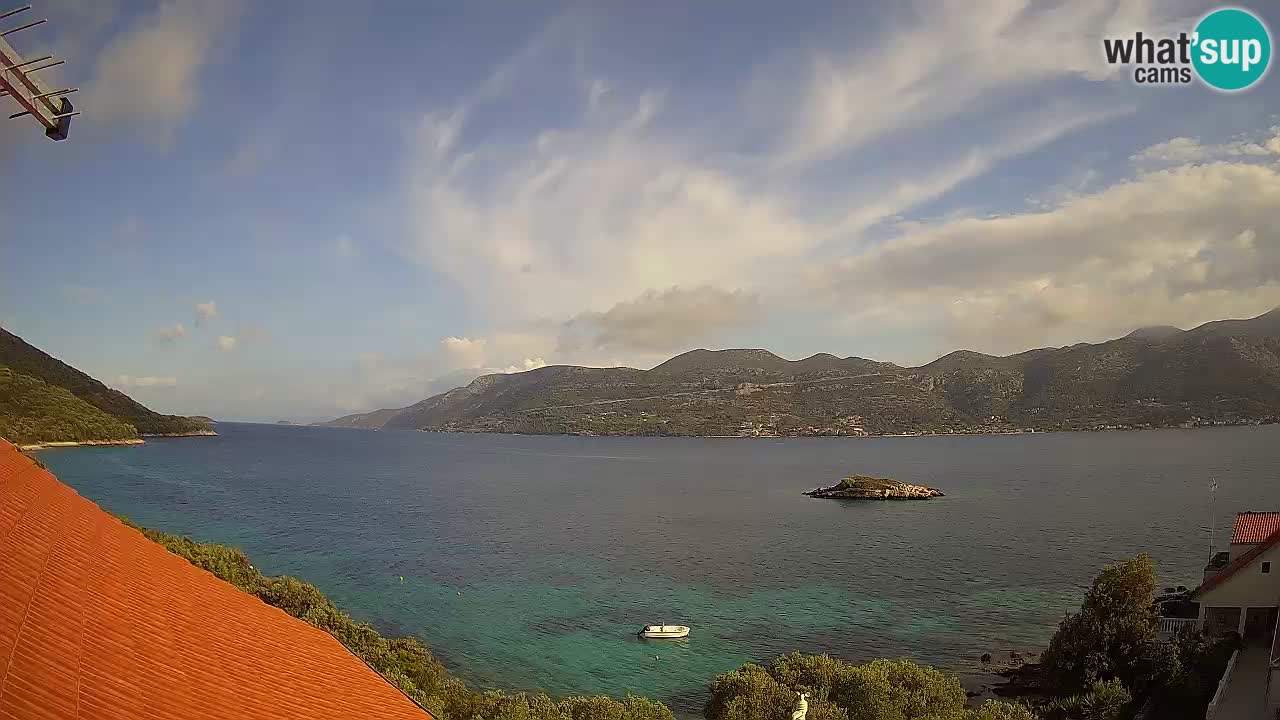 Live Korčula webcam – Tri Žala