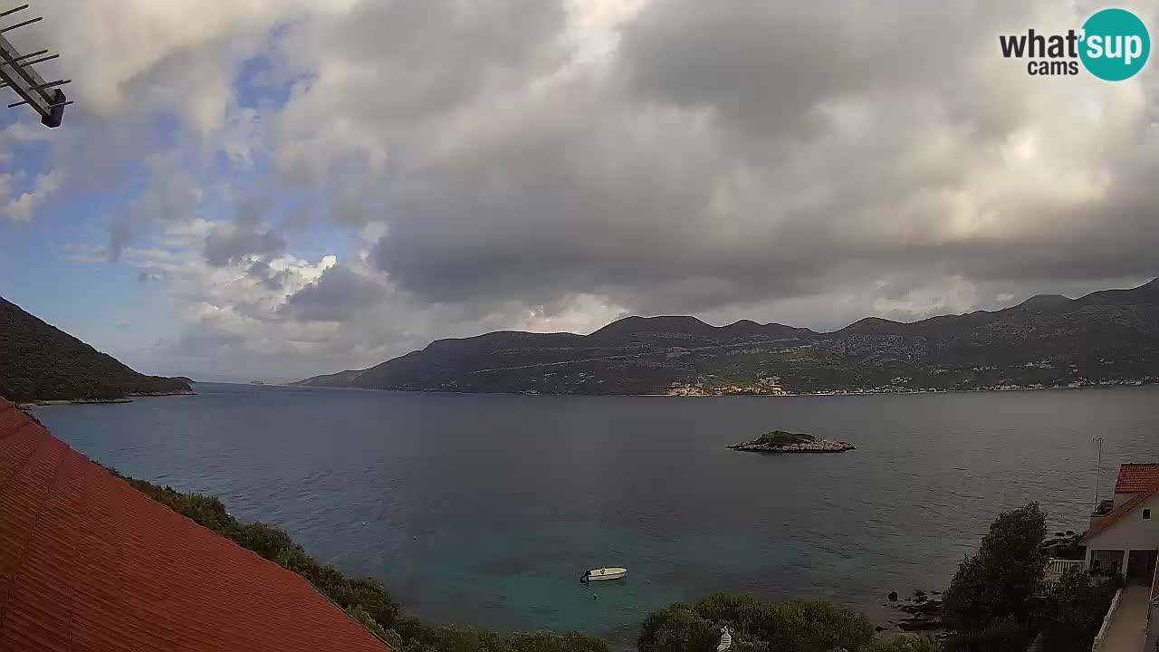 Live Korčula webcam – Tri Žala