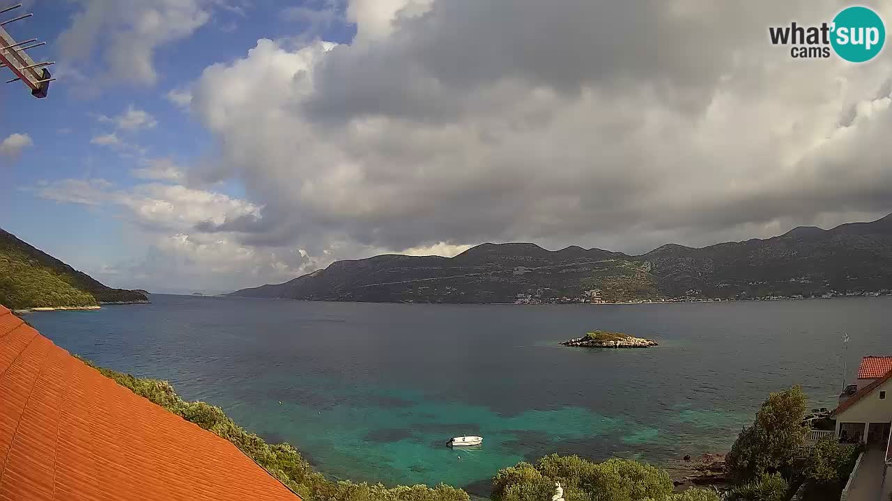 Live-Webcam Korčula Tri Žala – Pelješac