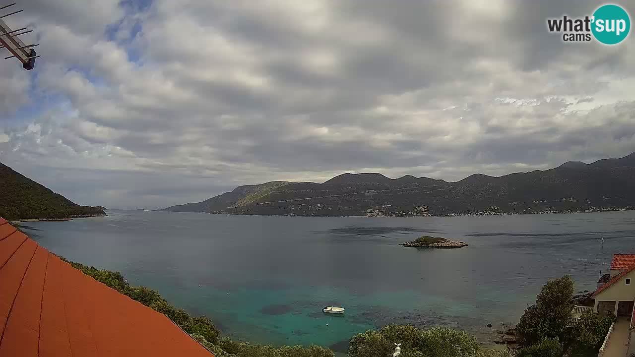 Live Korčula webcam – Tri Žala