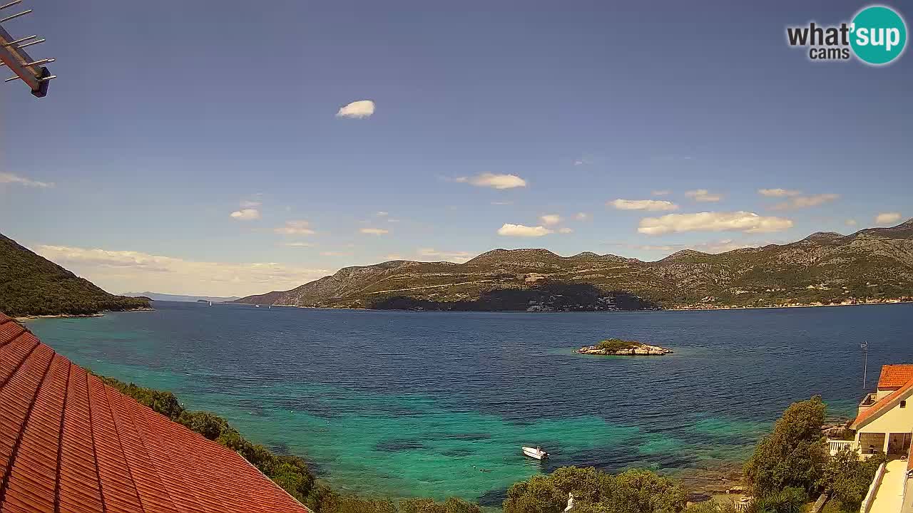 Live Korčula webcam – Tri Žala
