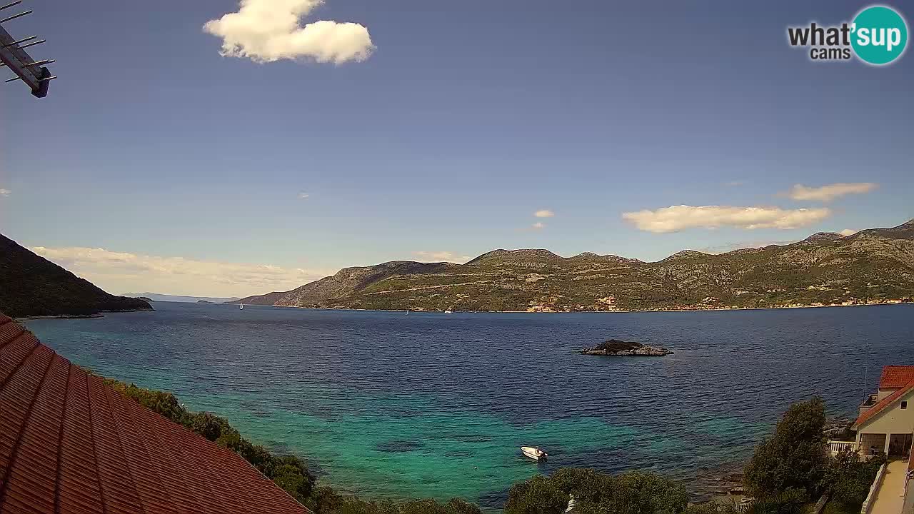 Korčula webcam en direct – Tri Žala Pelješac