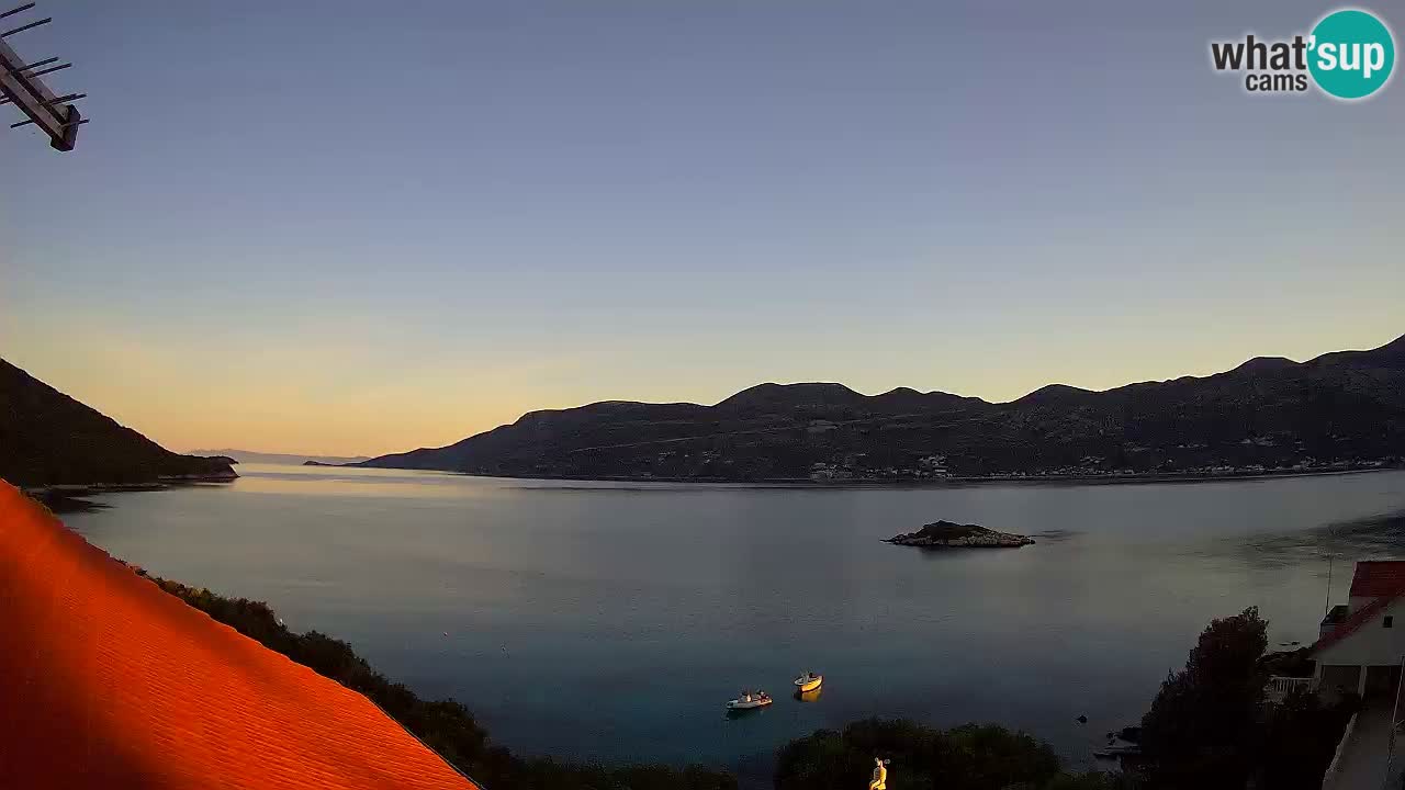 Korčula Web kamera Tri Žala