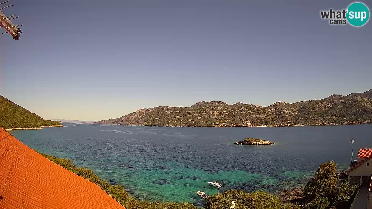 Live-Webcam Korčula Tri Žala – Pelješac